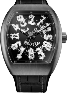 Franck Muller Mens Collection Vanguard Crazy Hours Hom Nguyen V 45 CH HN LTD (NR)