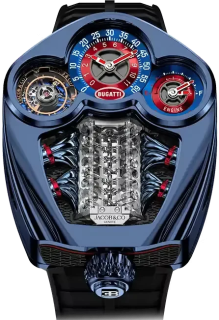 Jacob & Co Bugatti Tourbillon Titanium Blue PVD BU300.22.AA.AA.B