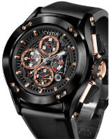 Cvstos Challenge R50 Chrono Black Steel