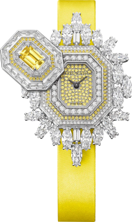 High Jewelry Timepieces By Harry Winston Ultimate Emerald Signature HJTQHM32WW007