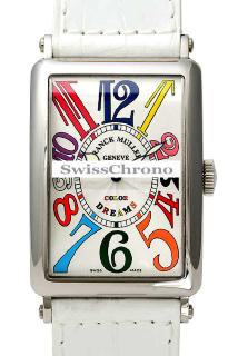 Franck Muller Ladies Extra-large Long Island 1200 SC COL DRM-4