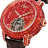 Jacob & Co Caviar Flying Tourbillon Baguette Orange Sapphires CV210.40.BO.BO.ABALA