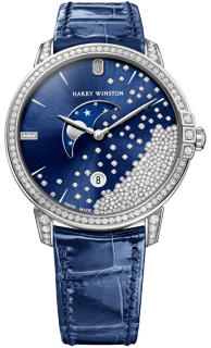 Harry Winston Midnight Diamond Drops 39 mm MIDQMP39WW004