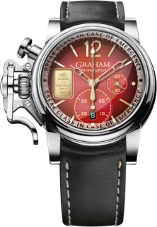 Graham Chronofighter Vintage Gold Emergency Red Edition 2CVAS.R01A