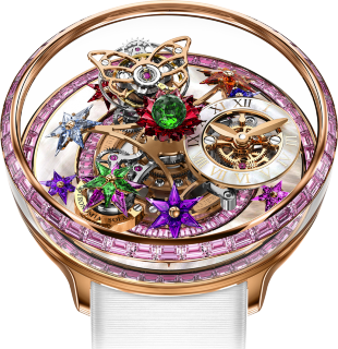 Jacob & Co Astronomia Fleurs De Jardin Pink Sapphires AF321.40.BA.AF.A