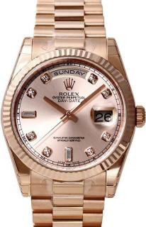Rolex Day-Date President Pink Gold Ladies 118235 CHDP