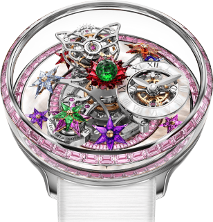 Jacob & Co Astronomia Fleurs De Jardin Pink Sapphires White Gold AF321.30.BA.AC.A