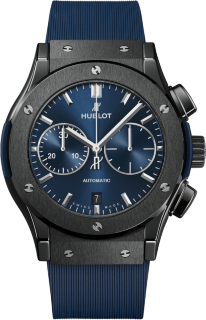 Hublot Classic Fusion Ceramic Blue Chronograph 45 mm 521.CM.7170.RX