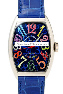 Franck Muller Mens Small Cintree Curvex 5850 SC COL DRM-10