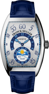 Franck Muller Mens Cintree Curvex Retrograde Hours Day & Night 7880 HR JN S6 II