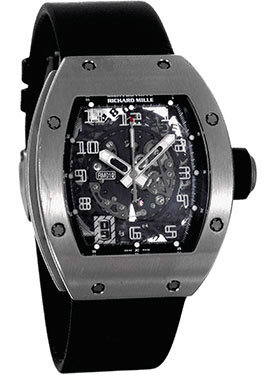 Richard Mille Automatic RM 010 White Gold