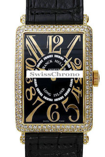 Franck Muller Ladies Extra-large Long Island 1200 SC REL D-1