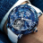 Jacob & Co Caviar Flying Tourbillon Camo Blue CV210.30.CB.CB.A