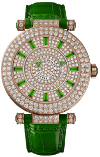 Franck Muller Ladies Collection Round Double Mystery 42 DM D 2R CD Green