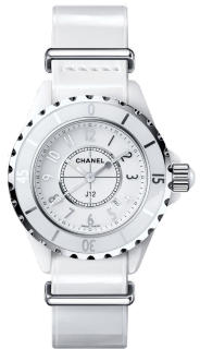 Chanel J12 White-G10 Gloss Watch H4656