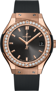 Hublot Classic Fusion Racing Grey King Gold Diamonds 581.OX.7081.RX.1104