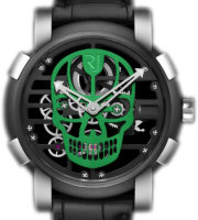 Romain Jerome Skylab 48 Speed Metal Green Skull RJ.M.AU.030.23