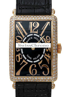 Franck Muller Ladies Extra-large Long Island 1200 SC REL D-3