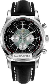 Breitling Transocean Chronograph Unitime ab0510u4/bb62-1ld