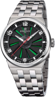 Perrelet Turbine 41 Full Titanium Green A4066/3