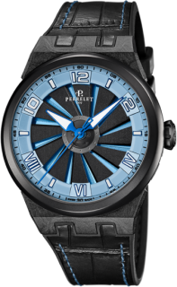 Perrelet Turbine Carbon Ice Blue A4065/5