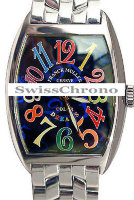 Franck Muller Mens Small Cintree Curvex 5850 SC COL DRM O-5