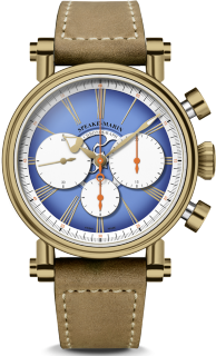 Speake Marin Haute Horlogerie London Chronograph Bronze Blue Dial 594208060