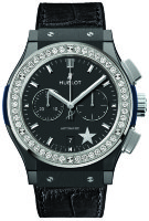 Hublot Classic Fusion Chronograph Dallas Cowboys Diamonds Black Ceramic 42 541.CN.1170.LR.1204.DCW14