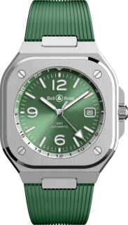 Bell & Ross Urban BR-05 GMT Green Steel BR05G-GN-ST/SRB