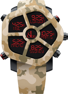 Jacob & Co Ghost Multiple Time Zones Carbon Camouflage Sand GH100.11.NS.PC.ANQ4D