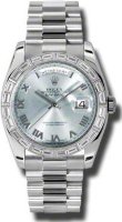 Rolex Day-Date President Platinum 118366 GLARP