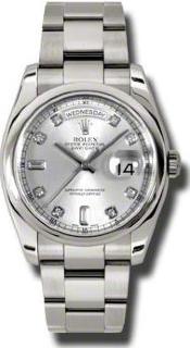 Rolex Day-Date President White Gold Ladies 118209 SDO