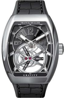Franck Muller Mens Collection Gravity Vanguard Yachting V 50 LT GRAVITI CS AC.NR SWISSCHRONO.RU