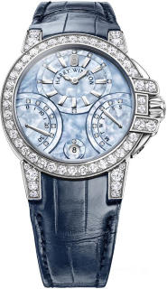 Harry Winston Ocean Biretrograde in white gold OCEABI36WW049