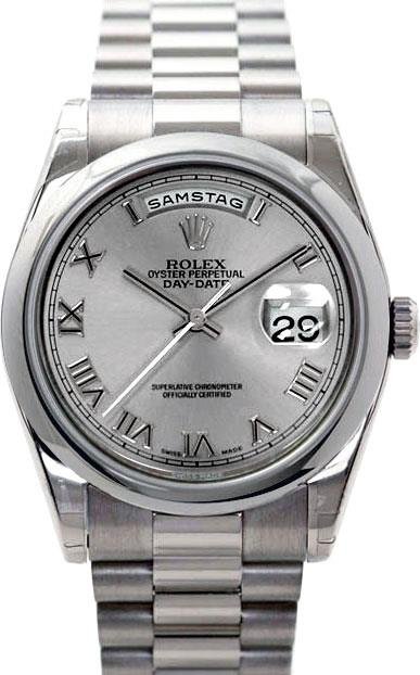 rolex president white gold