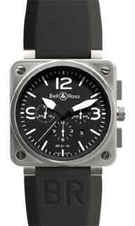 Bell & Ross Instruments 46 mm Chronographe BR0194-BL-ST