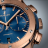 Hublot Classic Fusion Blue Chronograph King Gold Bracelet 520.OX.7180.OX