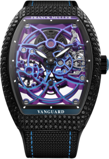 Franck Muller Vanguard Lady New Tone V 35 S6 SQT NR MVT NT BL D (NTBL)