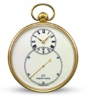 Jaquet Droz Grande Seconde la Montre de Poche Email Ivoire J080031000
