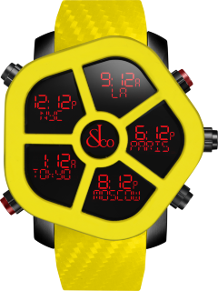 Jacob & Co Ghost Multiple Time Zones Color Yellow GH100.11.NS.PC.ANH4D