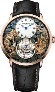 Arnold & Son Chronometry Ultrathin Tourbillon Red Gold Dragon & Phoenix 1UTAR.Z03A.C158A