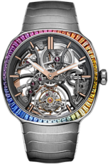 H. Moser & Cie. Streamliner Tourbillon Skeleton Rainbow 6814-1201