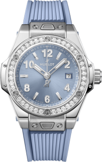 Hublot Big Bang One Click Steel Coal Blue Diamonds 485.SX.717B.RX.1204