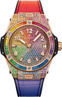 Hublot Big Bang One Click Rainbow King Gold 465.OX.9900.LR.0999