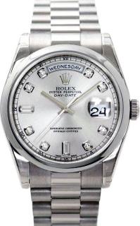 Rolex Day-Date President White Gold Ladies 118209 SDP