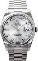 Rolex Day-Date President White Gold Ladies 118209 SDP