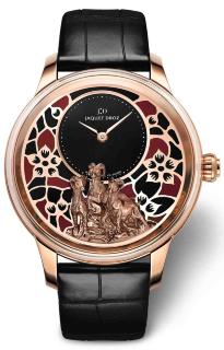 Jaquet Droz les Ateliers d'Art Petite Heure Minute Relief Goats J005023278