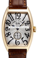 Franck Muller Mens Medium Cintree Curvex Large Date 6850 S6 GG-1