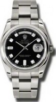 Rolex Day-Date President White Gold Ladies 118209 BKDO