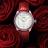 Glashuette Ladies Collection Serenade Ruby red declaration of love for Valentines Day 1-39-22-10-30-04